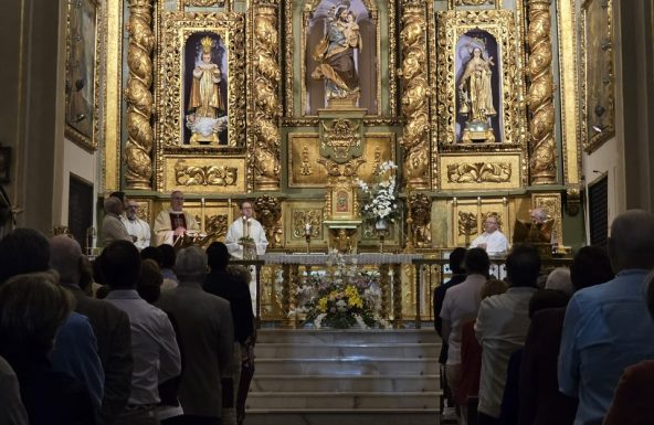 El Obispo celebra la solemnidad de Santa Teresa de Jesús en Beas de Segura