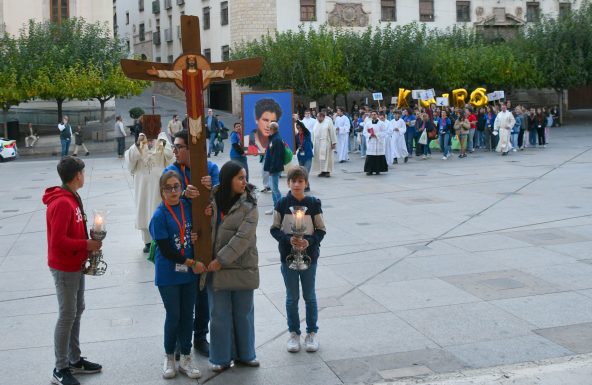 Los adolescentes de la Diócesis celebran su Jubileo como peregrinos de la esperanza