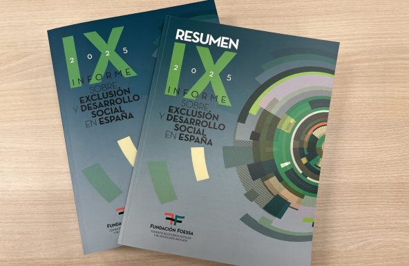 El IX Informe FOESSA advierte sobre un proceso inédito de fragmentación social en España en el que se contrae la clase media