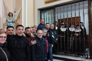 La Pastoral Penitenciaria es acogida en Alcaudete por la Hospitalidad diocesana de Lourdes y la Cofradía de Nuestro Padre Jesús Nazareno