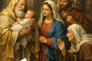 Los mayores se reúnen en torno a sus patronos, Simeón y Ana