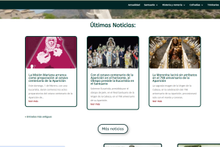 El Santuario de la Virgen de la Cabeza estrena página web