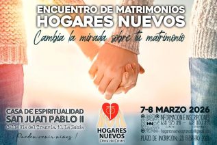 Hogares Nuevos invita a un retiro de matrimonios