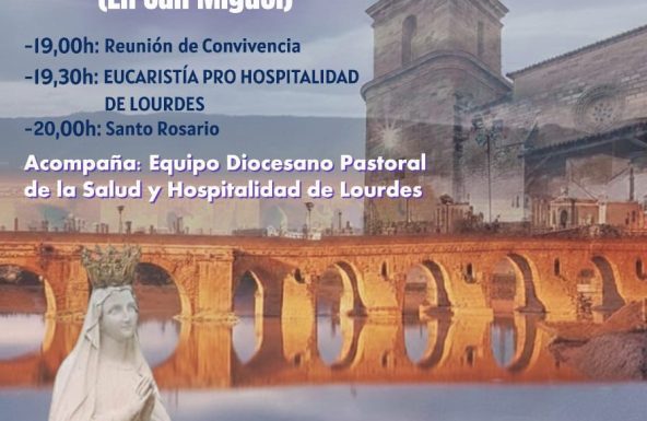 Hoy, 11 de febrero, Jornada Mundial del Enfermo, con una convivencia en Andújar