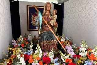 La imagen peregrina de la Virgen de la Cabeza continúa su visita a las parroquias de la Diócesis