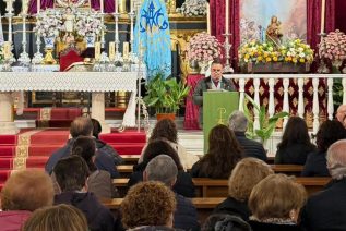Jamilena recibe con gran devoción la imagen peregrina de la Virgen de la Cabeza