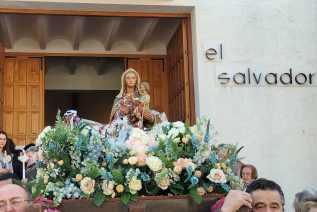 Alcalá la Real se rinde ante la imagen de la Virgen de la Cabeza Peregrina
