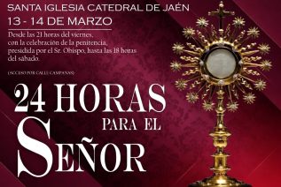 «He venido a salvar al mundo» (Jn 12,47) lema que este año centra las 24 horas para el Señor