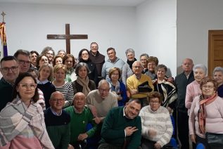 Oración y fraternidad en el retiro cuaresmal de la Adoración Nocturna en Jaén