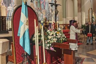 La imagen peregrina de la Santísima Virgen de la Cabeza visita la parroquia de Cristo Rey de Jaén