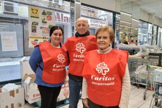 Más de 12.600 kilos de alimentos donados a Cáritas Interparroquial de Jaén