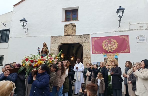 La Guardia acoge con fervor a la Virgen de la Cabeza peregrina