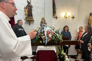 La Virgen de la Cabeza Peregrina visita la Parroquia de la Inmaculada Concepción de La Pedriza