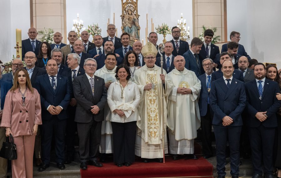 La Hermandad de la Buena Muerte de Jaén celebra su I Aniversario Fundacional, con una Eucaristía presidida por el Obispo