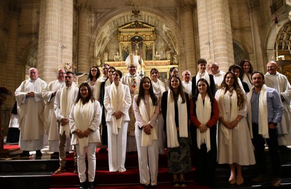 Los dones de la Pascua para la Iglesia de Jaén, quince nuevos miembros del pueblo santo de Dios