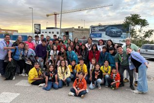 Los Scouts de la Diócesis de Jaén participan en el San Jorge federativo junto a más de 2.000 jóvenes andaluces