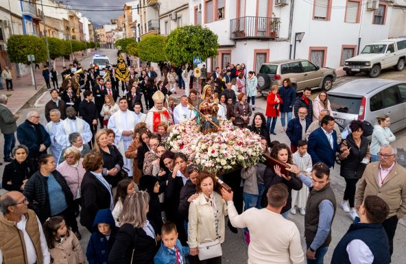 Finaliza la visita de la imagen peregrina de la Santísima Virgen de la Cabeza en la Vicaría I