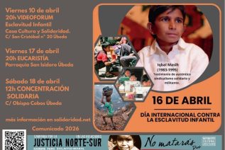 Grito contra la esclavitud infantil en Úbeda