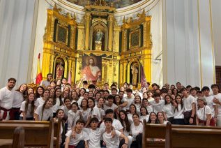 Los jóvenes descubren el verdadero rostro de Cristo