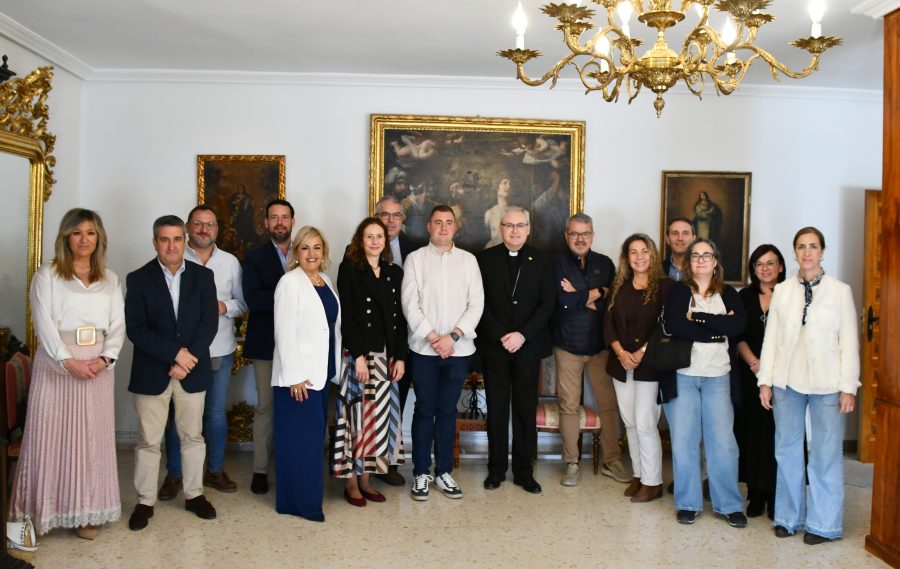 El Obispo se reúne con los profesionales de los medios de la provincia, en torno a la Jornada Mundial de las Comunicaciones Sociales