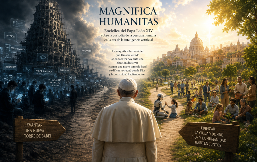 El Papa León XIV publica su primera encíclica: «Magnifica humanitas»