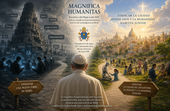 El Papa León XIV publica su primera encíclica: «Magnifica humanitas»