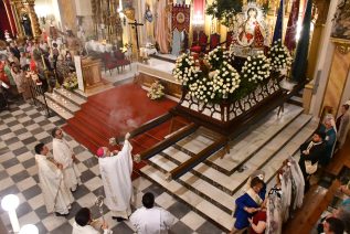 El Obispo visita Marmolejo en el 150 aniversario de la Real Cofradía de la Virgen de la Cabeza