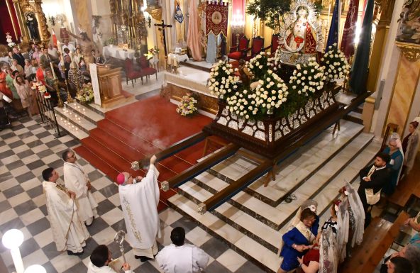 El Obispo visita Marmolejo en el 150 aniversario de la Real Cofradía de la Virgen de la Cabeza