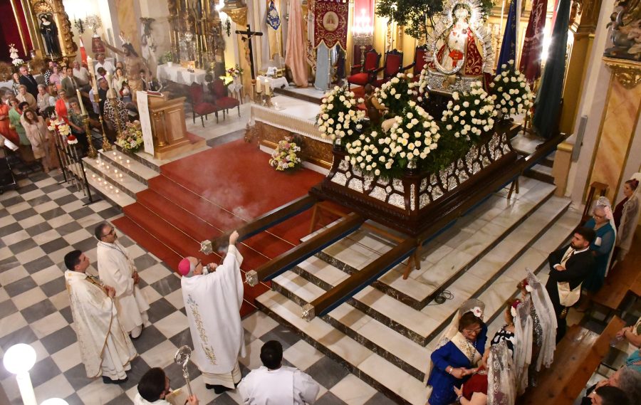 El Obispo visita Marmolejo en el 150 aniversario de la Real Cofradía de la Virgen de la Cabeza