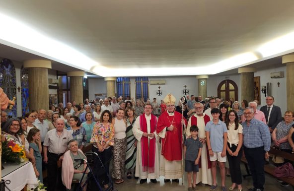 Don Sebastián preside Pentecostés y María Auxiliadora en la parroquia de San Juan Bosco de la capital