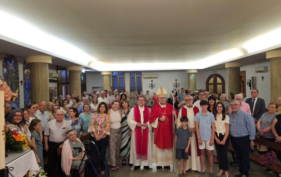 Don Sebastián preside Pentecostés y María Auxiliadora en la parroquia de San Juan Bosco de la capital