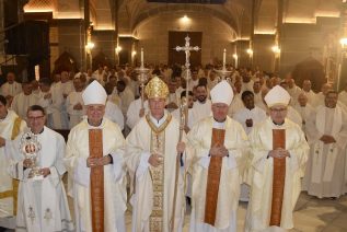 Don Sebastián participa, con las diócesis de Almería, Cartagena y Guadix, en la fiesta de San Juan de Ávila en Huércal-Overa