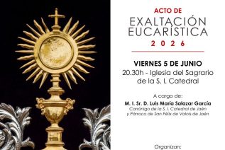 D. Luis María Salazar, pregonero de la exaltación del Corpus Christi en la Catedral de Jaén