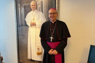 El Obispo de Jaén acompaña al Papa en su visita apostólica en España