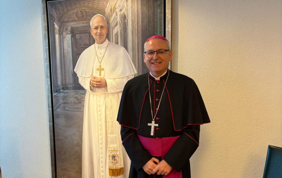 El Obispo de Jaén acompaña al Papa en su visita apostólica en España