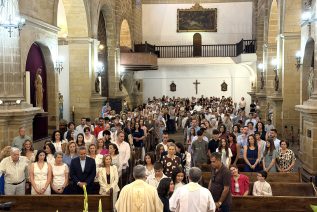 Cuarenta fieles de las parroquias de San Juan Bautista y San Isidoro de Úbeda reciben el Sacramento de la Confirmación